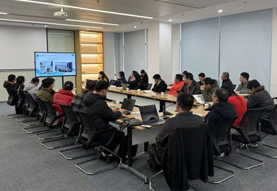 杭州市节能协会秘书长包优祥携16家企业在杭州永利yl23411展开交流座谈会